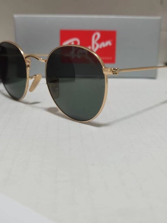 Authentic Ray-Ban Round Metal 3447 50 mm